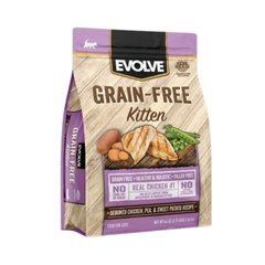 Alimento Gatito Evolve Grain Free (Kitten) Pollo 1.24 Kg