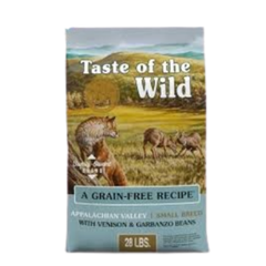 Alimento Perro Taste of the Wild Appalachian Valley Venado y Cordero Razas Pequeñas 5 lb - 2.27 kg
