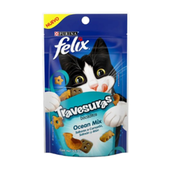 Snack Gato Felix Travesuras Galletas Ocean Mix 60 gr