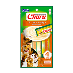 Snack Perro Churu Cremoso Pollo (Chicken) 4 Unidades 56 gr