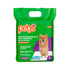 Tapete Absorbente Petys Pequeño 12 Unidades