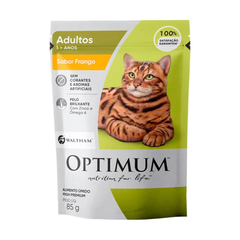 Alimento Húmedo Gato Optimum Adulto Pouch Pollo 85 gr