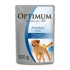 Alimento Húmedo Perro Optimum Adulto Pouch Pollo 100 gr