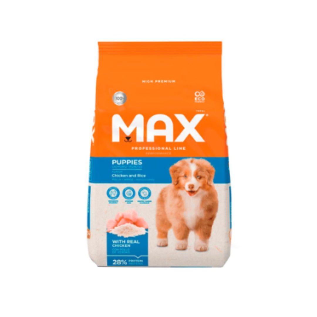 Alimento Perro Max Cachorro Performance Pollo y Arroz