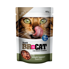 Snack Gato BR Blando (Softy) Control De Peso (Weight Support) 100 gr