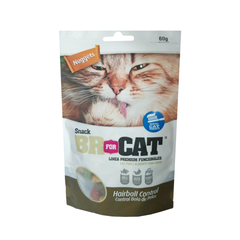 Snack Gato BR Control Bola de Pelo (Hairball Control) 60 gr