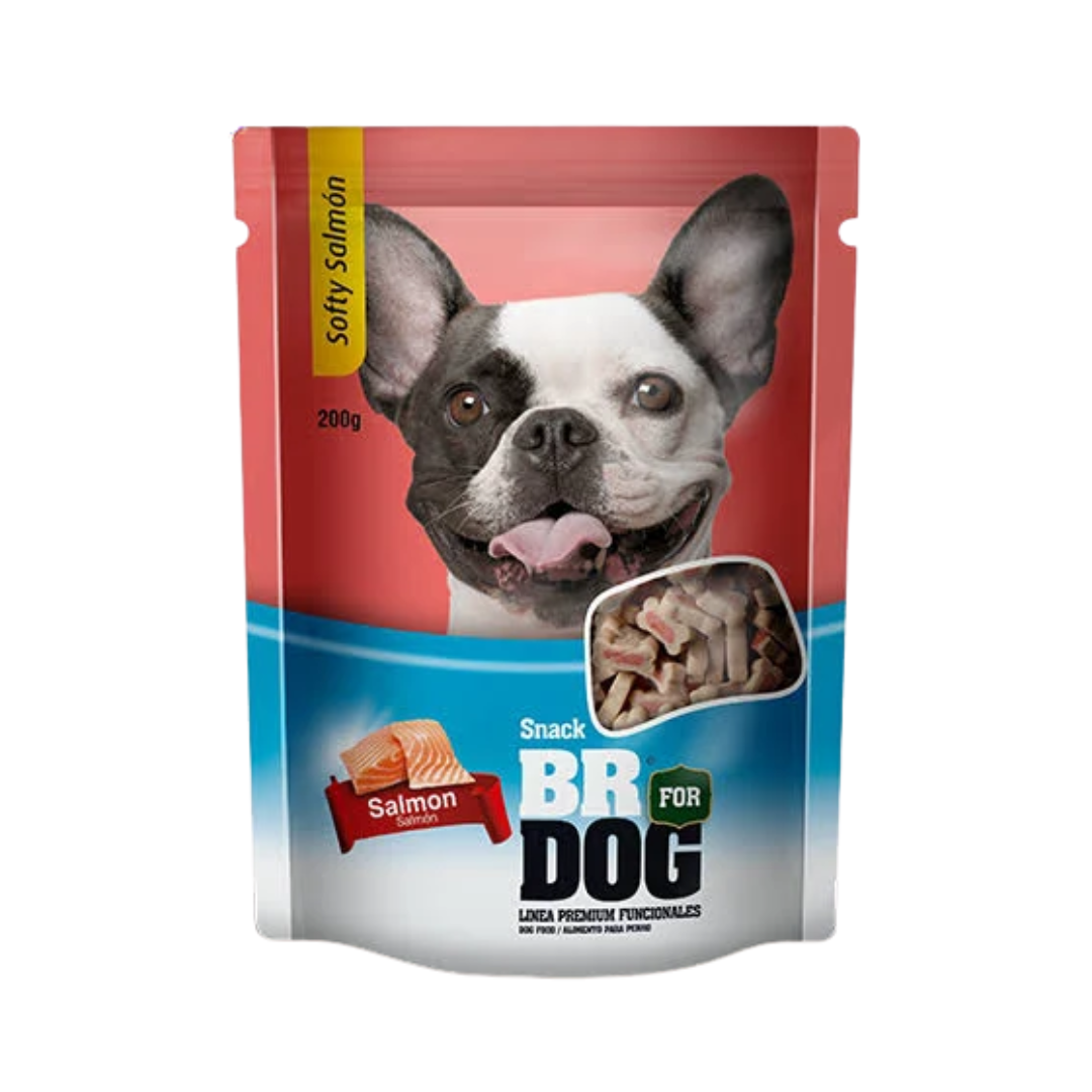 Snack Perro BR Blando (Softy) Salmón 200 gr