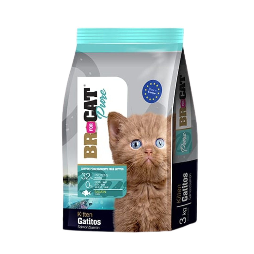 Alimento Gatitos BR Salmón x 1 kg