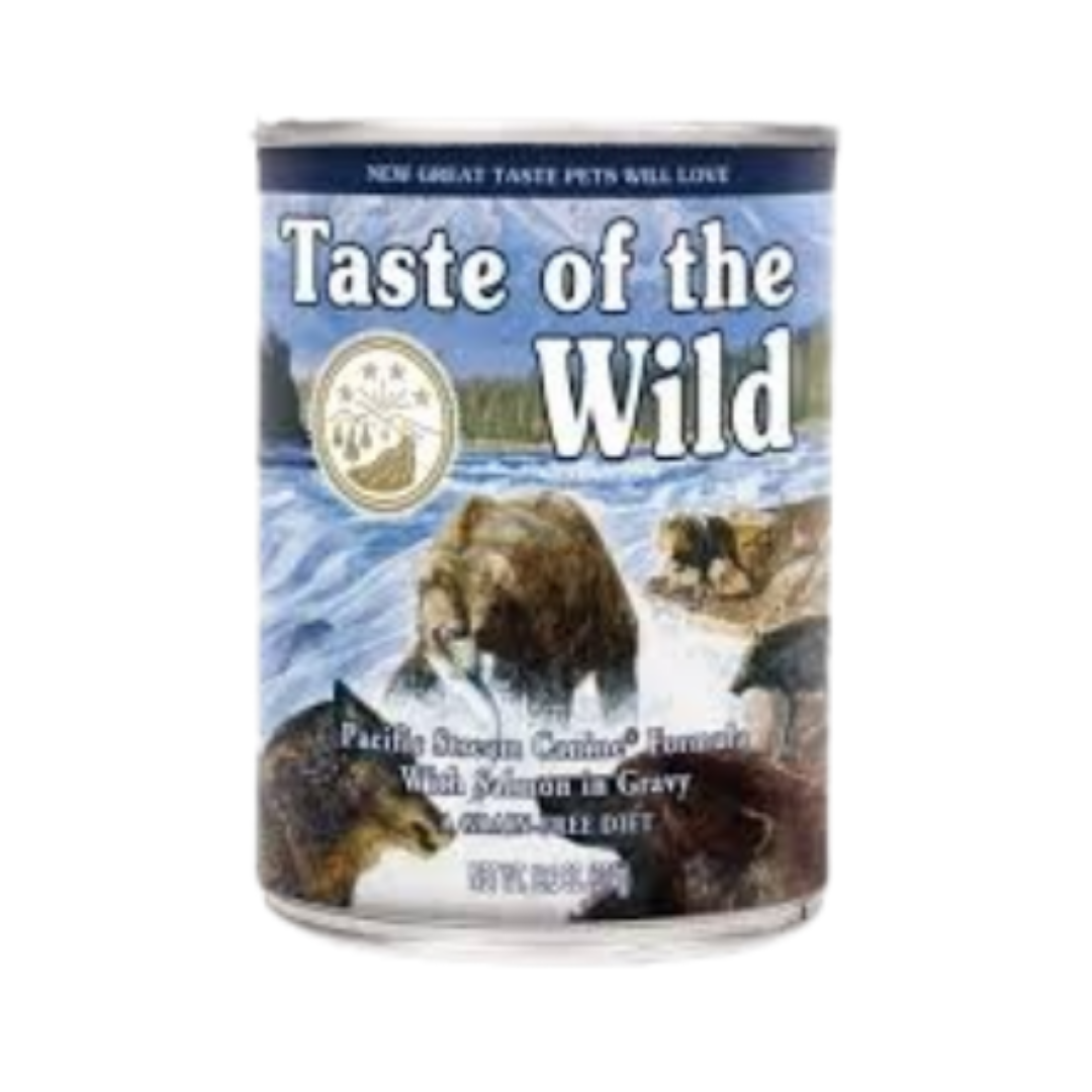 Alimento Húmedo Perro Adulto Taste of the Wild Pacific Stream Salmón Lata 13 oz - 374 gr