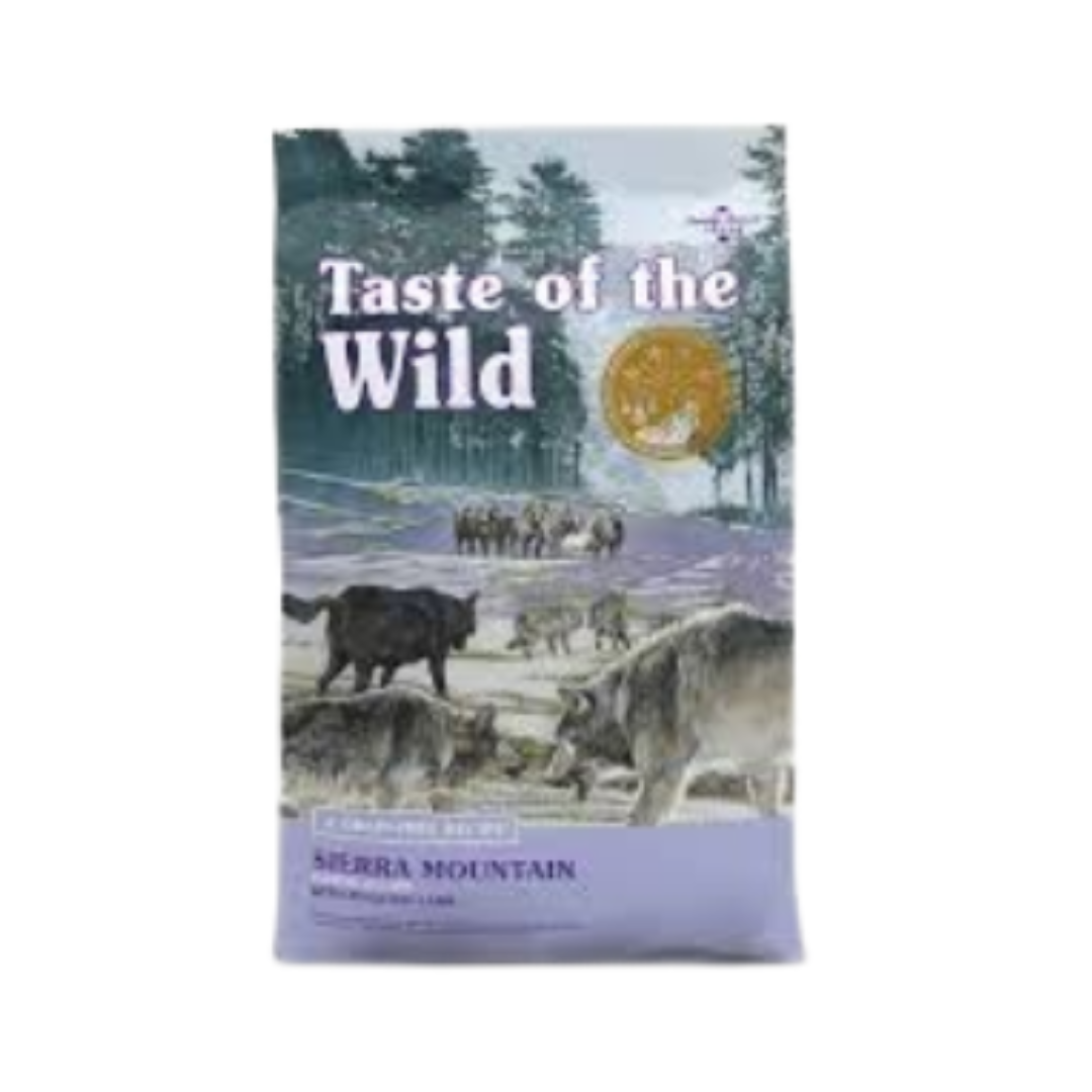 Alimento Perro Adulto Taste of the Wild Sierra Mountain Cordero Asado