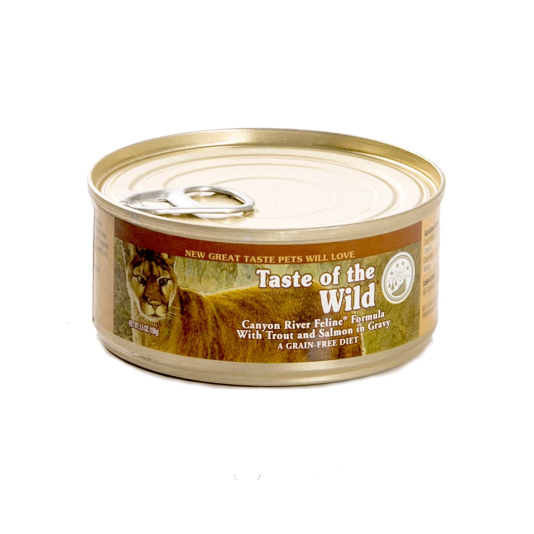 Alimento Húmedo Gato Taste of the Wild Canyon River Lata 5.5 oz - 156 gr