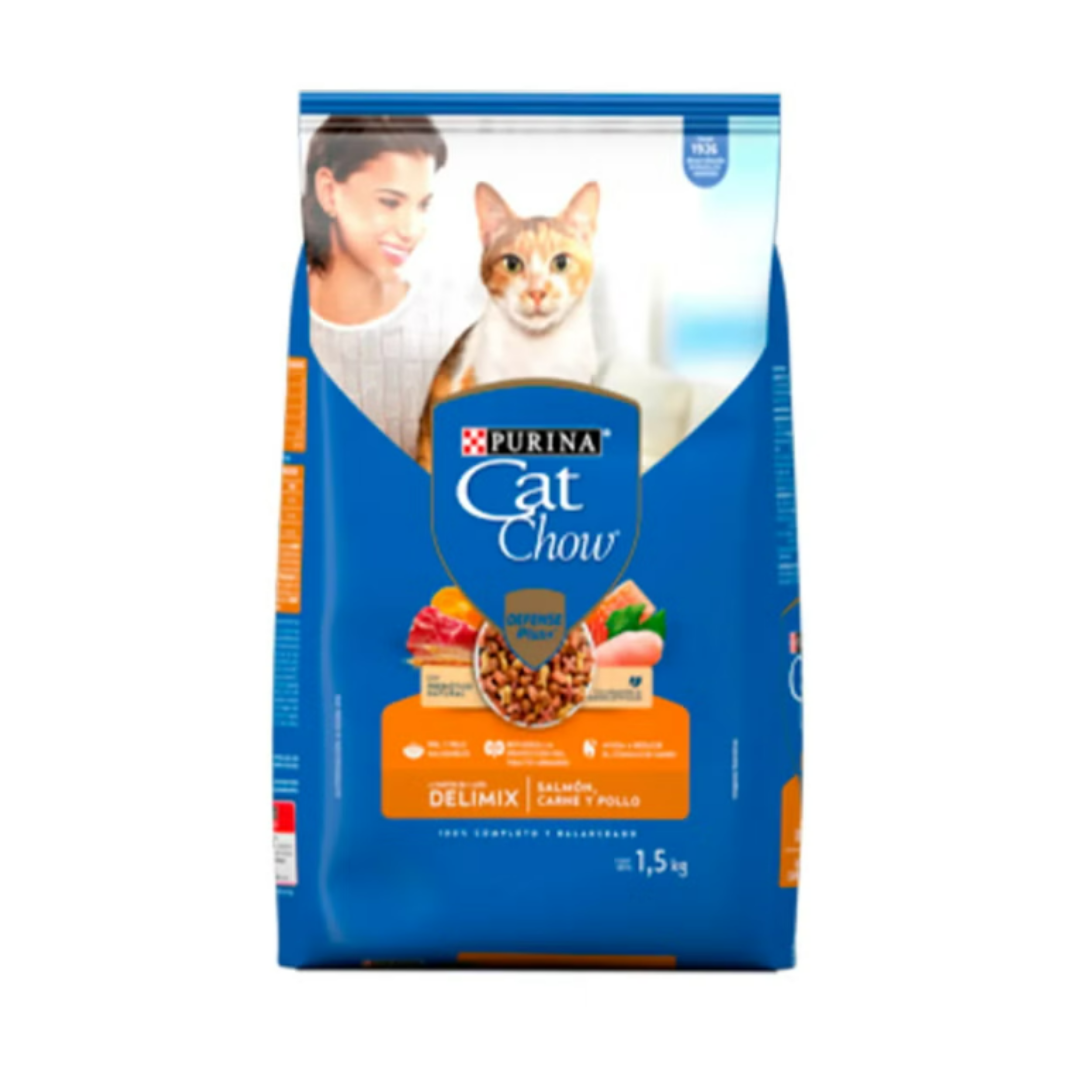 Alimento Gato Cat Chow Adulto Delimix 10 kg