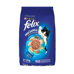 Alimento Gato Felix Mega Mix Adulto 1.5 kg