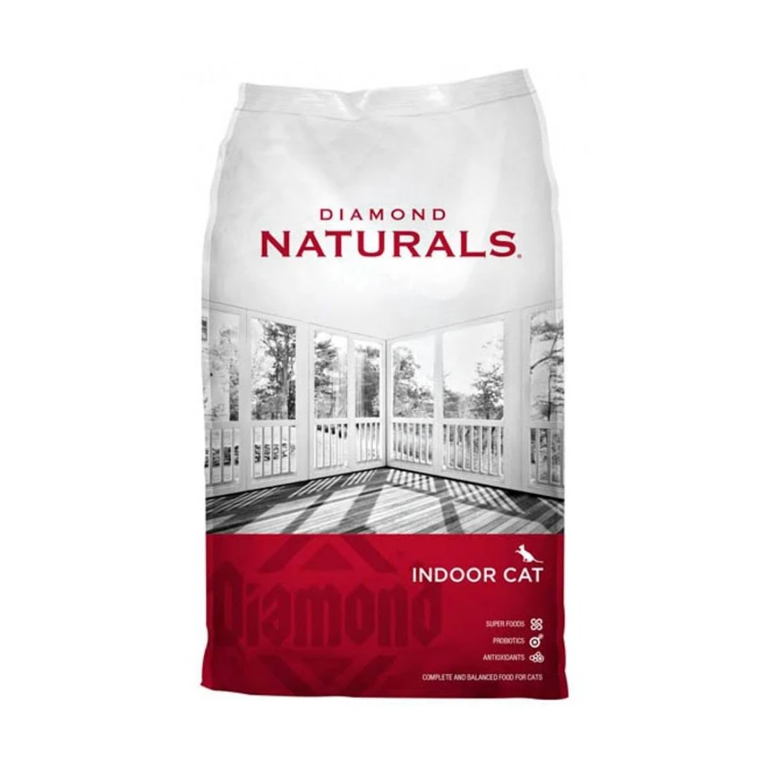 Alimento Gato Diamond Naturals Indoor Pollo y Arroz 6 lb