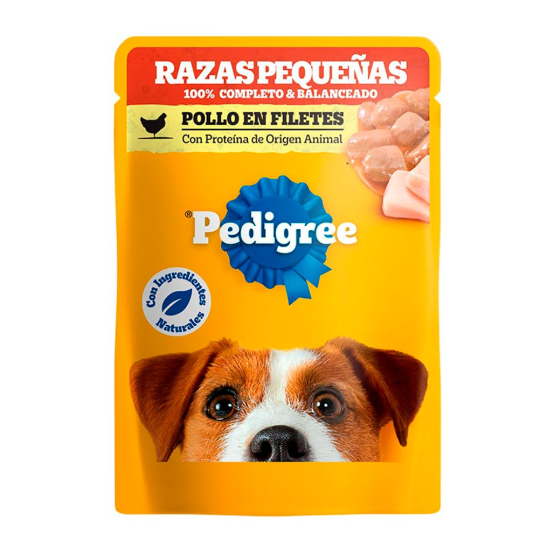 Alimento Húmedo Perro Adulto Pedigree Pouch Raza Pequeña Pollo 100 gr