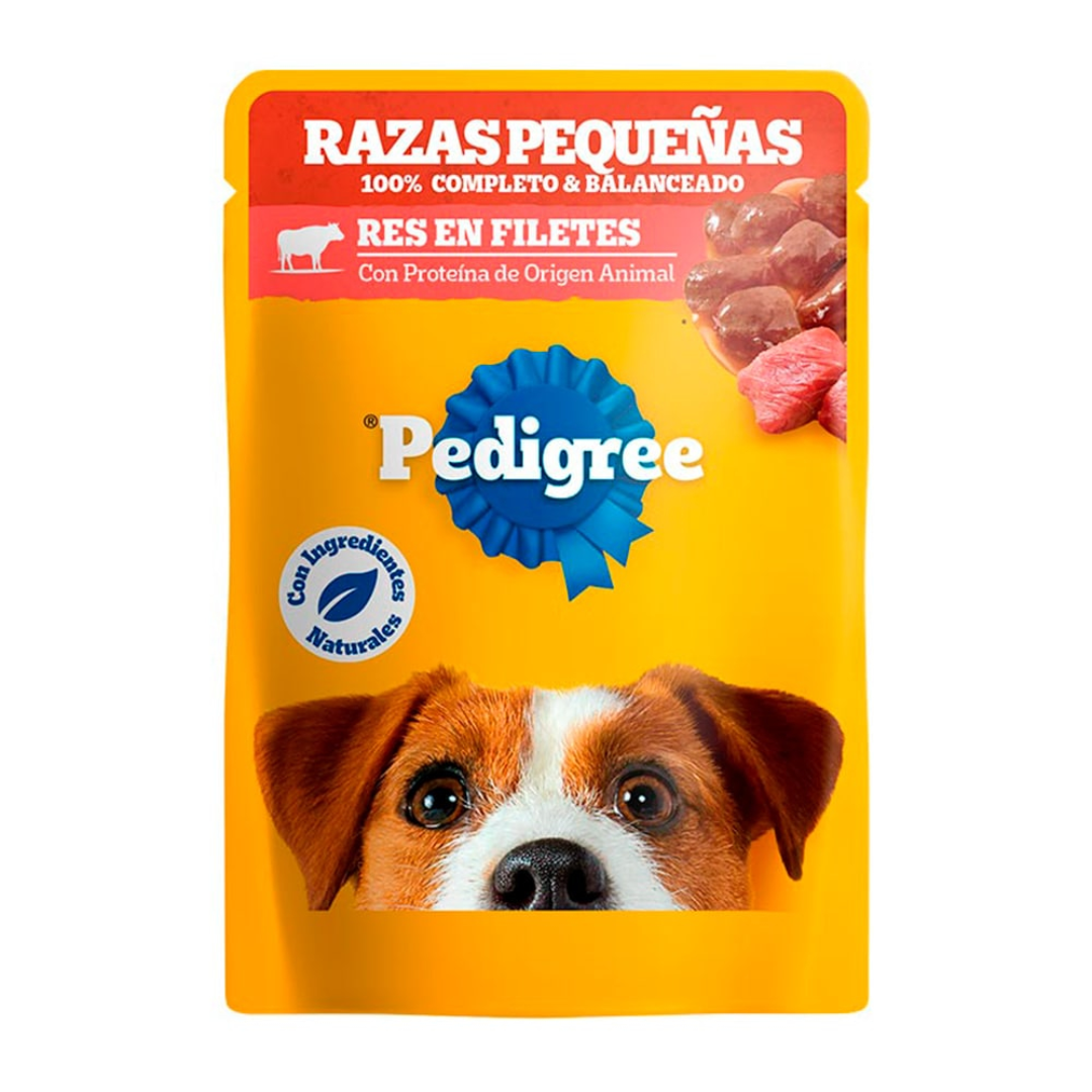 Alimento Húmedo Perro Adulto Pedigree Pouch Raza Pequeña Res 100 gr