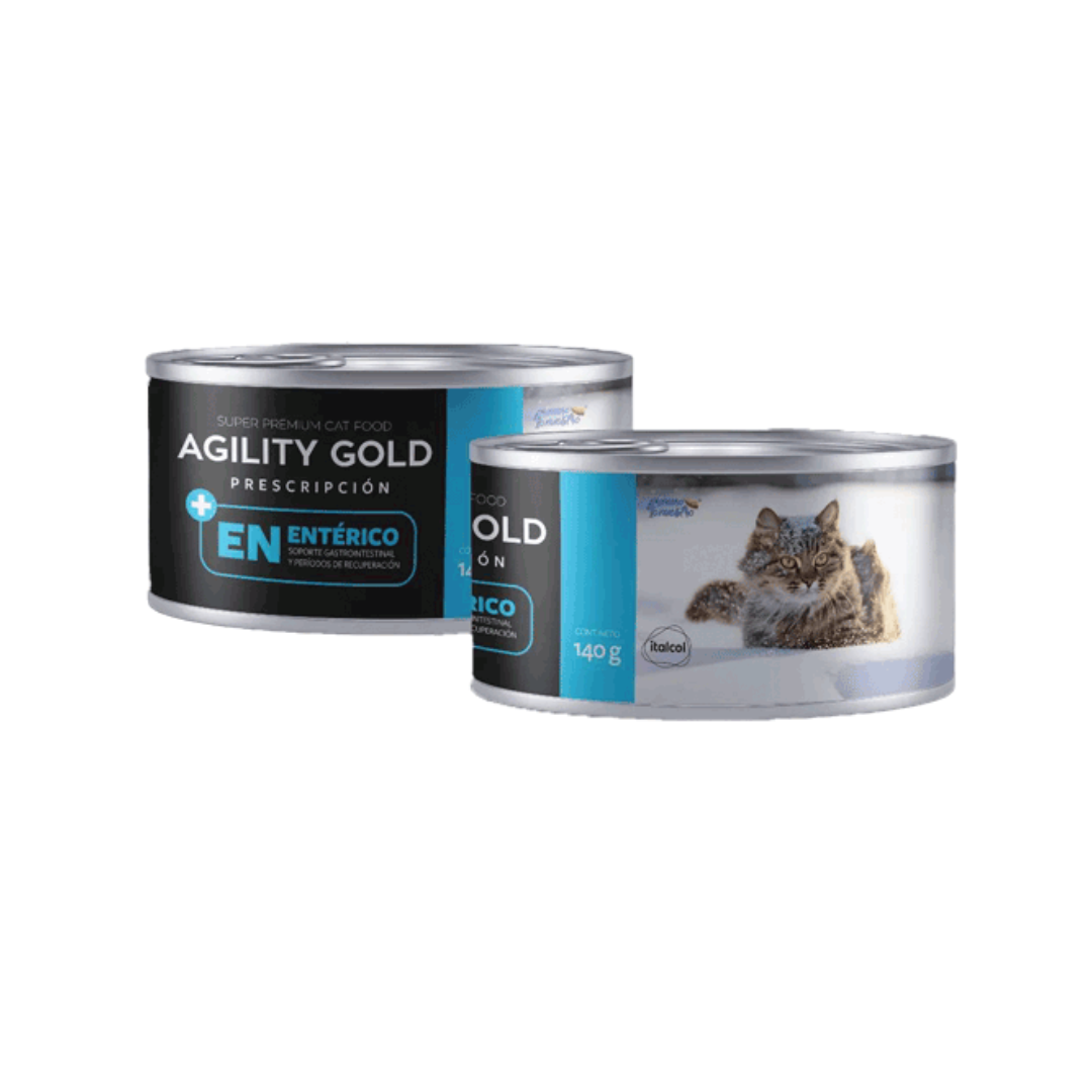 Alimento Húmedo Gato Agility Gold Entérico / Gastrointestinal 140 gr