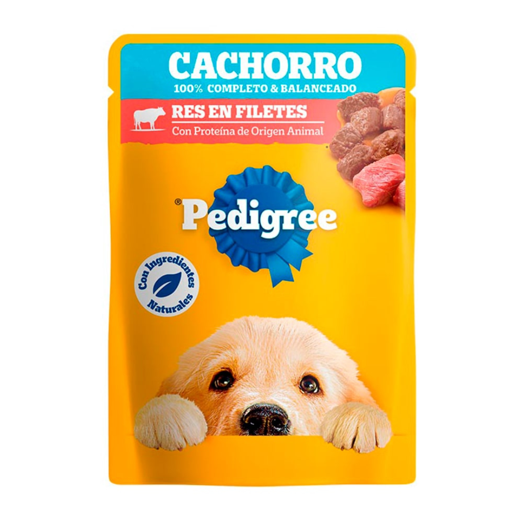 Alimento Húmedo Perro Cachorro Pedigree Pouch Res 100 gr