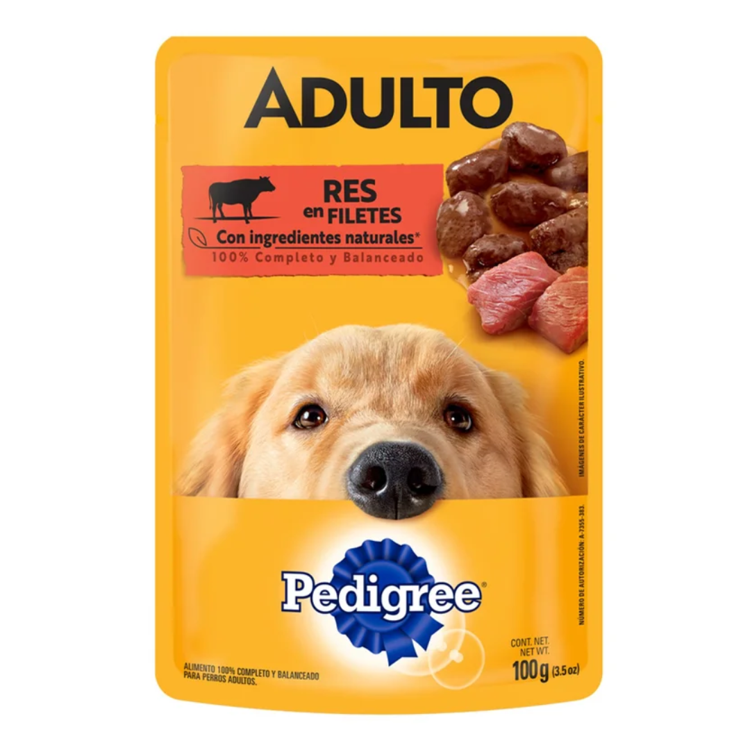 Alimento Húmedo Perro Adulto Pedigree Res Pouch 100 gr