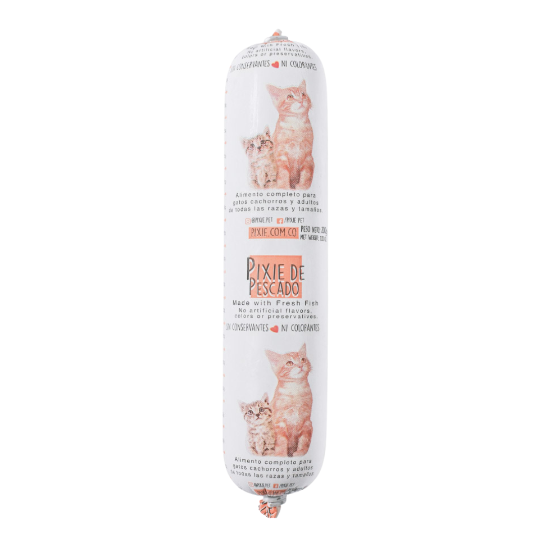 Alimento Húmedo Gato Pixie Pescado 200 gr