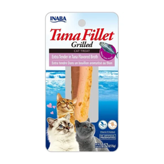 Snack Gato Inaba Filete de Atún en Caldo de Atún (Lila) 15 gr