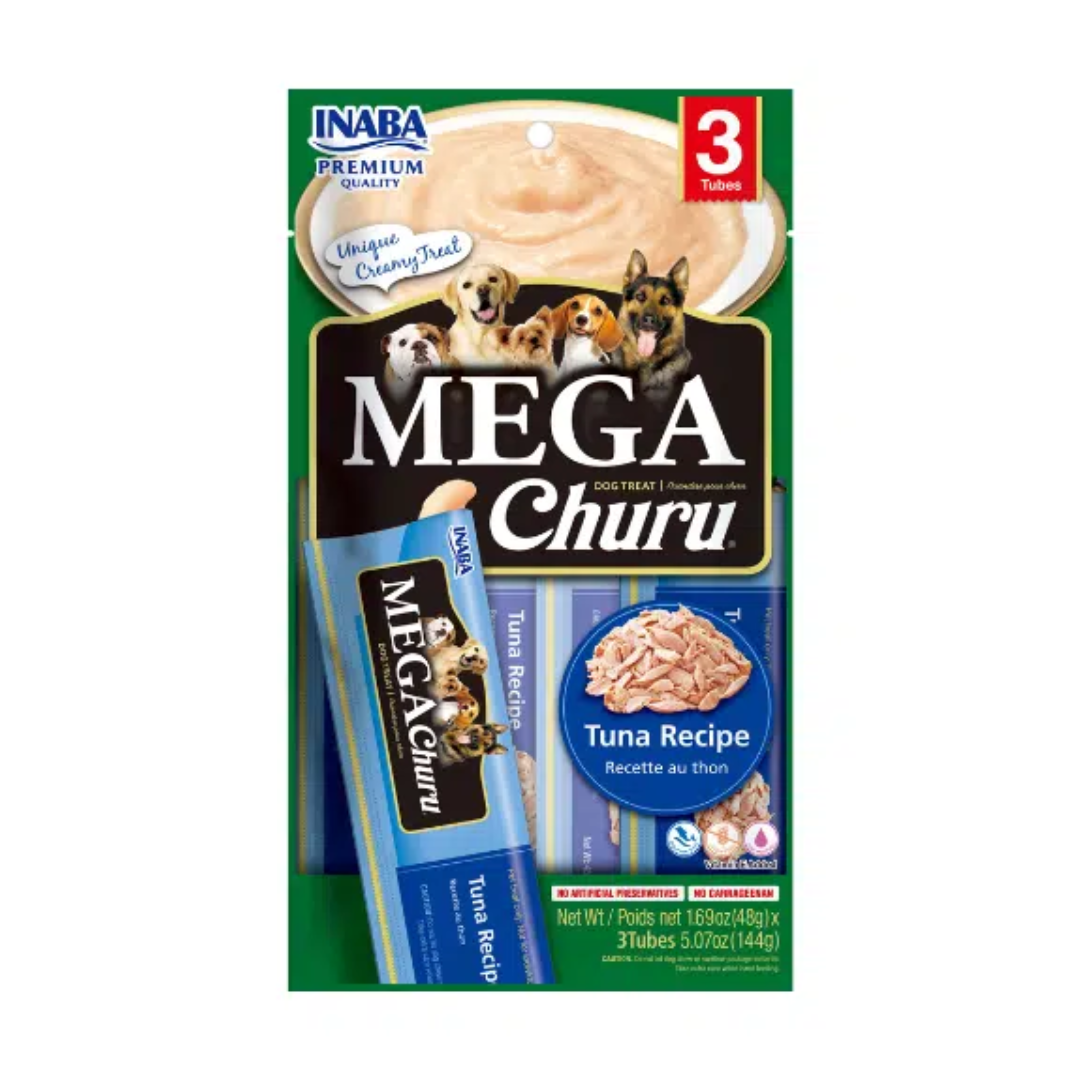 Snack Perro Mega Churu Cremoso Atún (Tuna) 3 Unidades 144 gr
