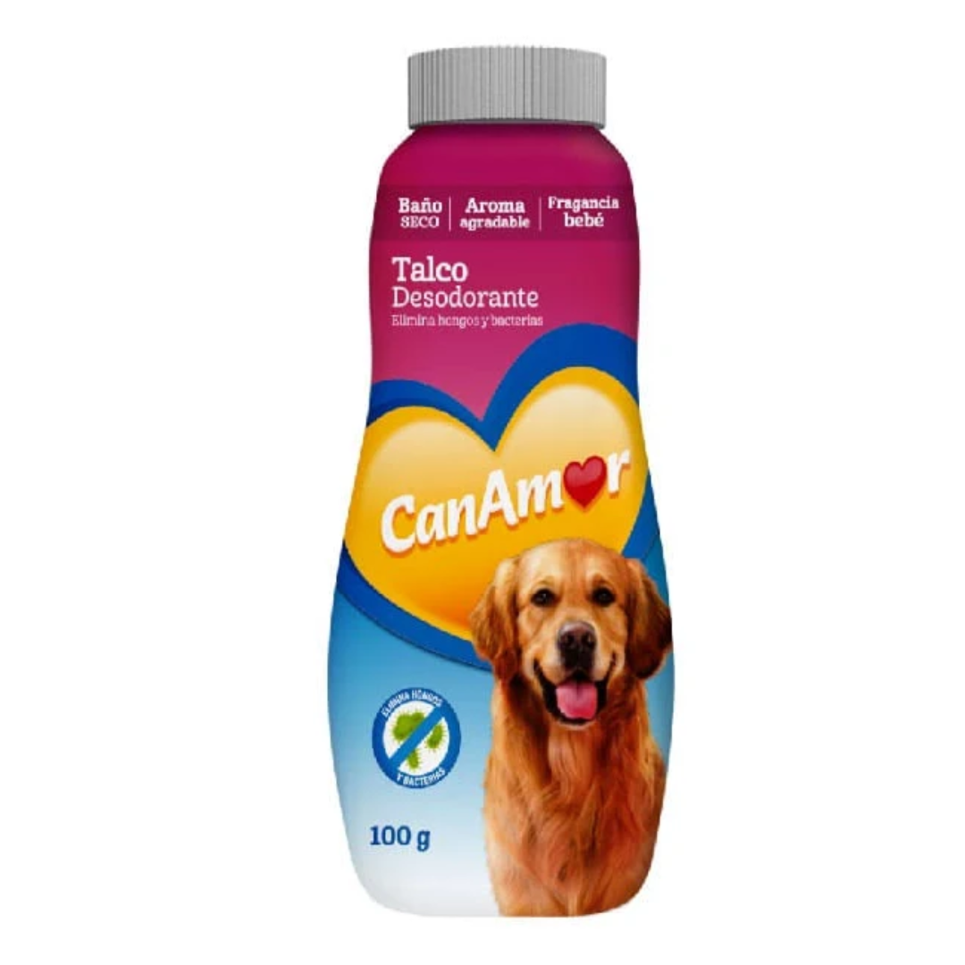 Talco Desodorante Perro Canamor 100 gr