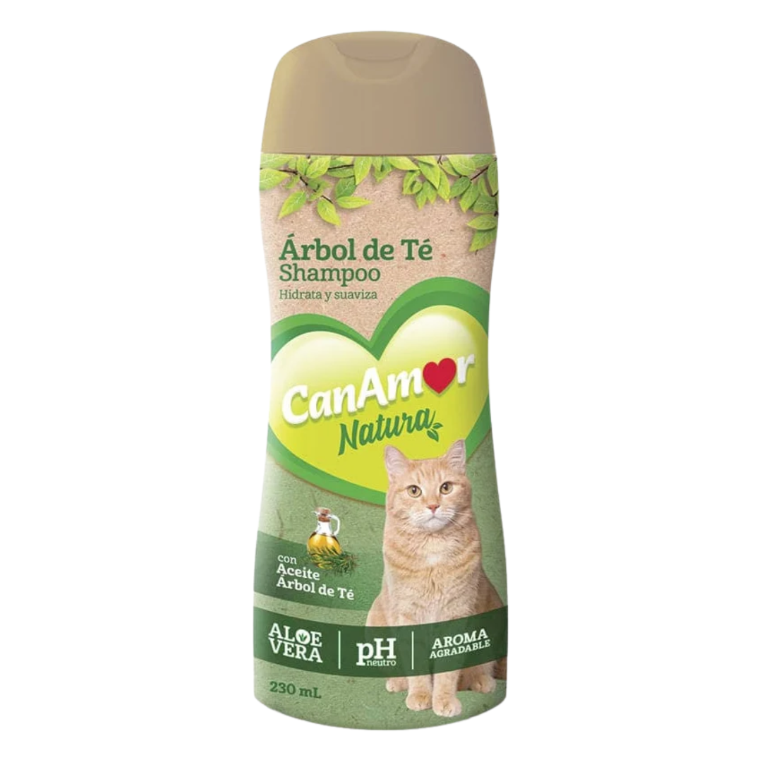 Shampoo Árbol de Té Gato Canamor 230 ml