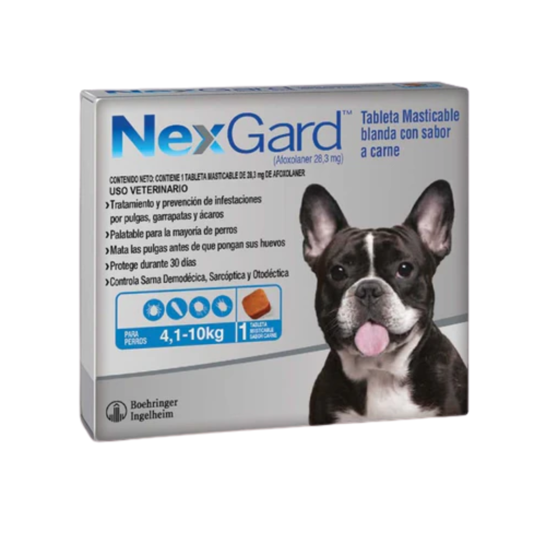 Nexgard Desparasitante Externo Perro  (1 Tableta)
