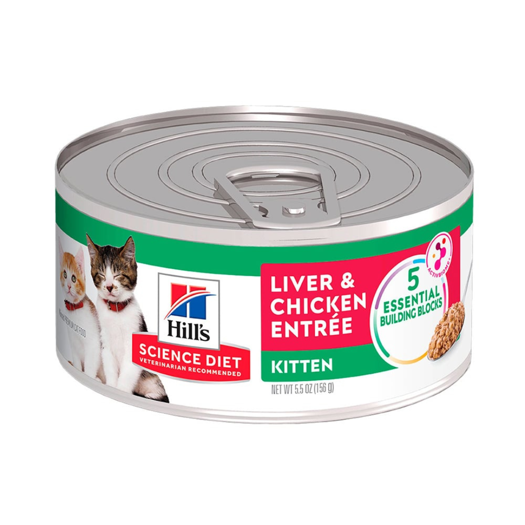 Alimento Húmedo Kitten Hills Hígado y Pollo Lata 5.5 oz