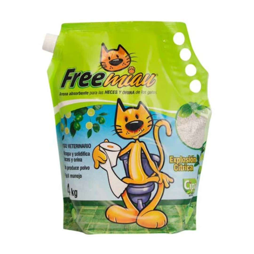 Arena Gato Freemiau Cítrica 4.5 kg