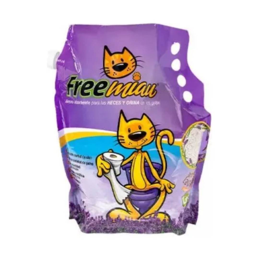 Arena Gato Freemiau Lavanda 4.5 kg