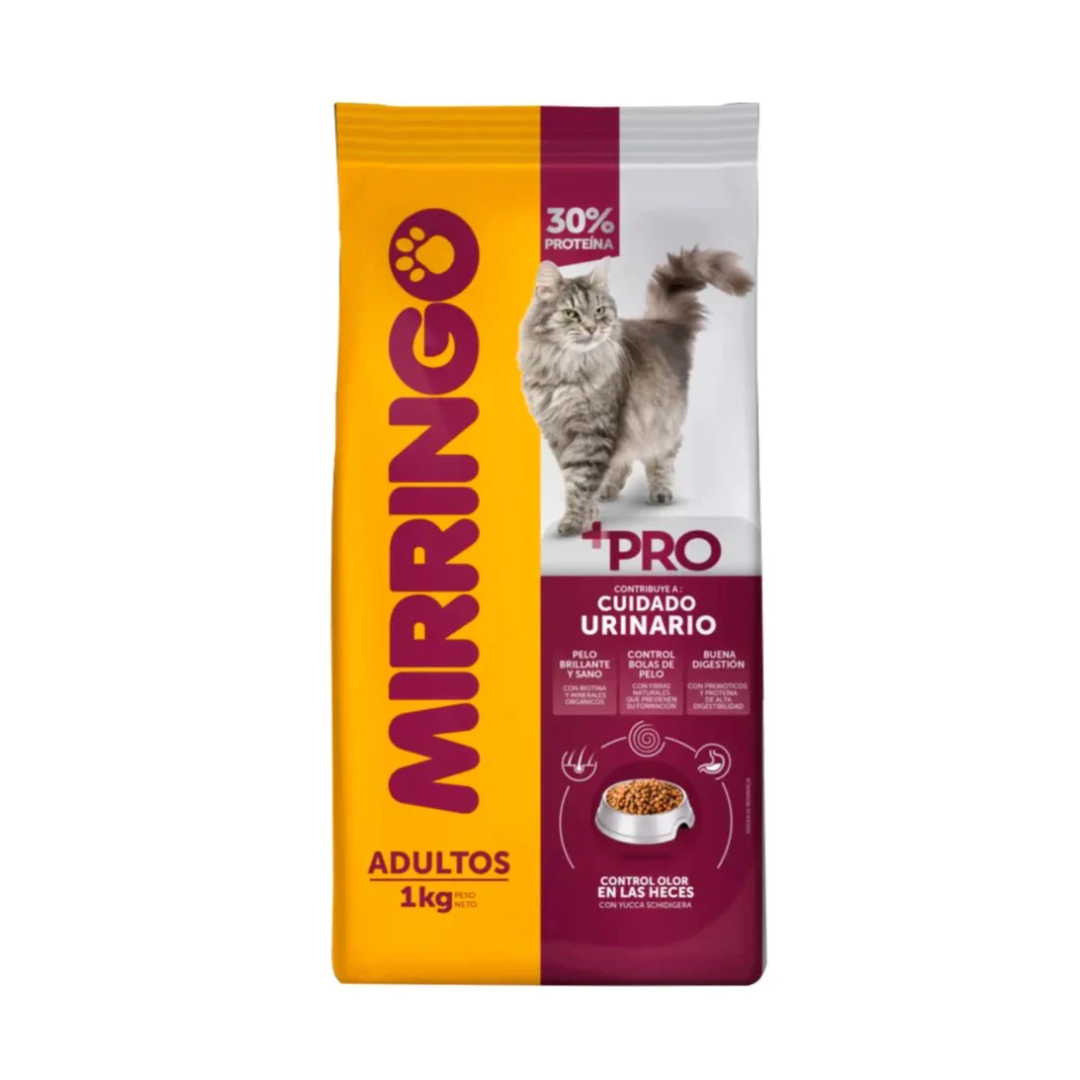Alimento Gato Mirringo +Pro LC 1 kg