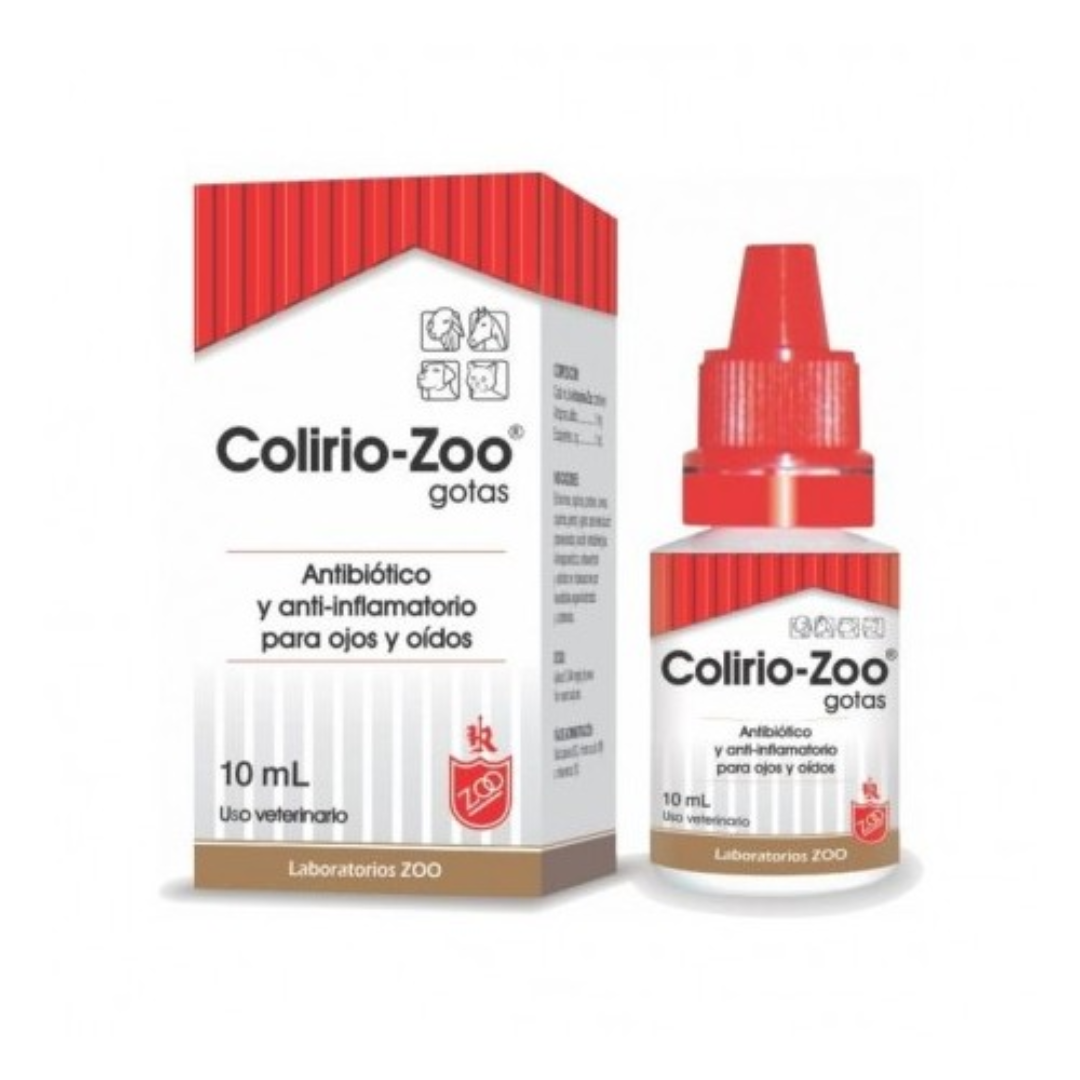 Colirio Zoo Gotas Solución Ótico Oftálmica 10 ml