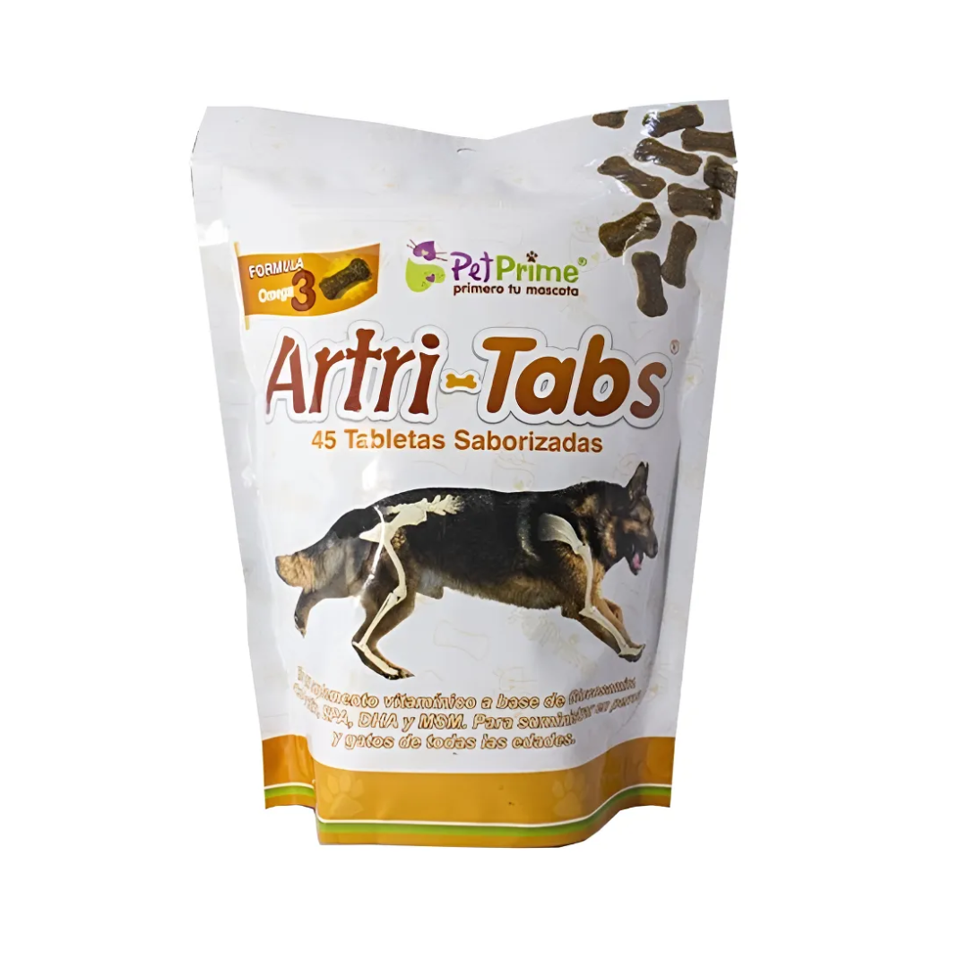 Artri Tabs Suplemento Vitamínico Para Mascotas 45 nuggets