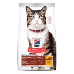 Alimento Gato Hill's Adulto 1-6 Control Bola de Pelo (Hairball) Pollo 3.5 lb - 1.59 kg