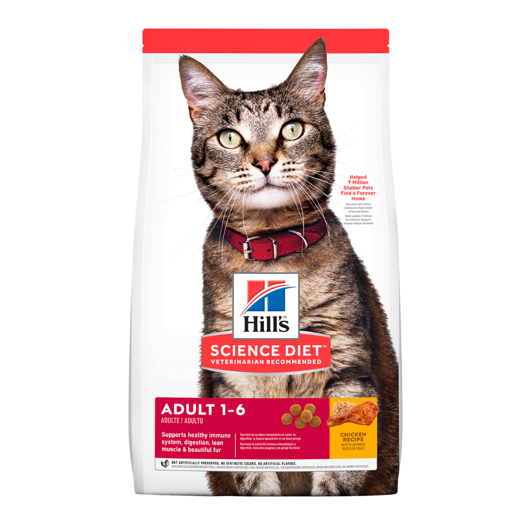 Alimento Gato Hill's Adulto 1-6 Pollo 4 lb - 1.81 kg
