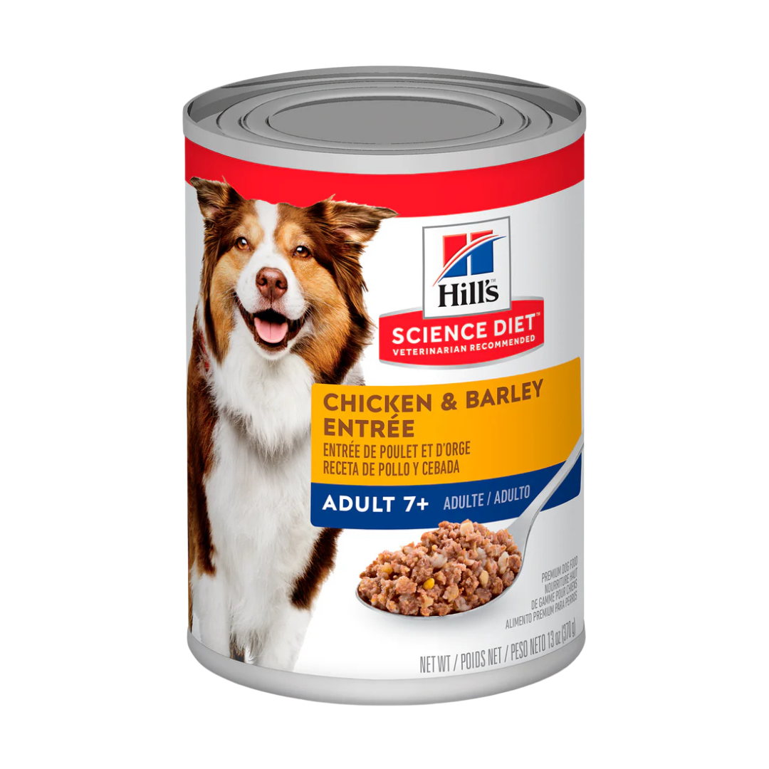 Alimento Húmedo Perro Hill's Adulto 7+ Pollo 13 oz - 368 gr