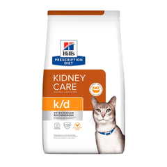 Alimento Gato Hill's Prescription Diet K/D Cuidado Del Riñón (Kidney Care)  4 lb - 1.81 kg