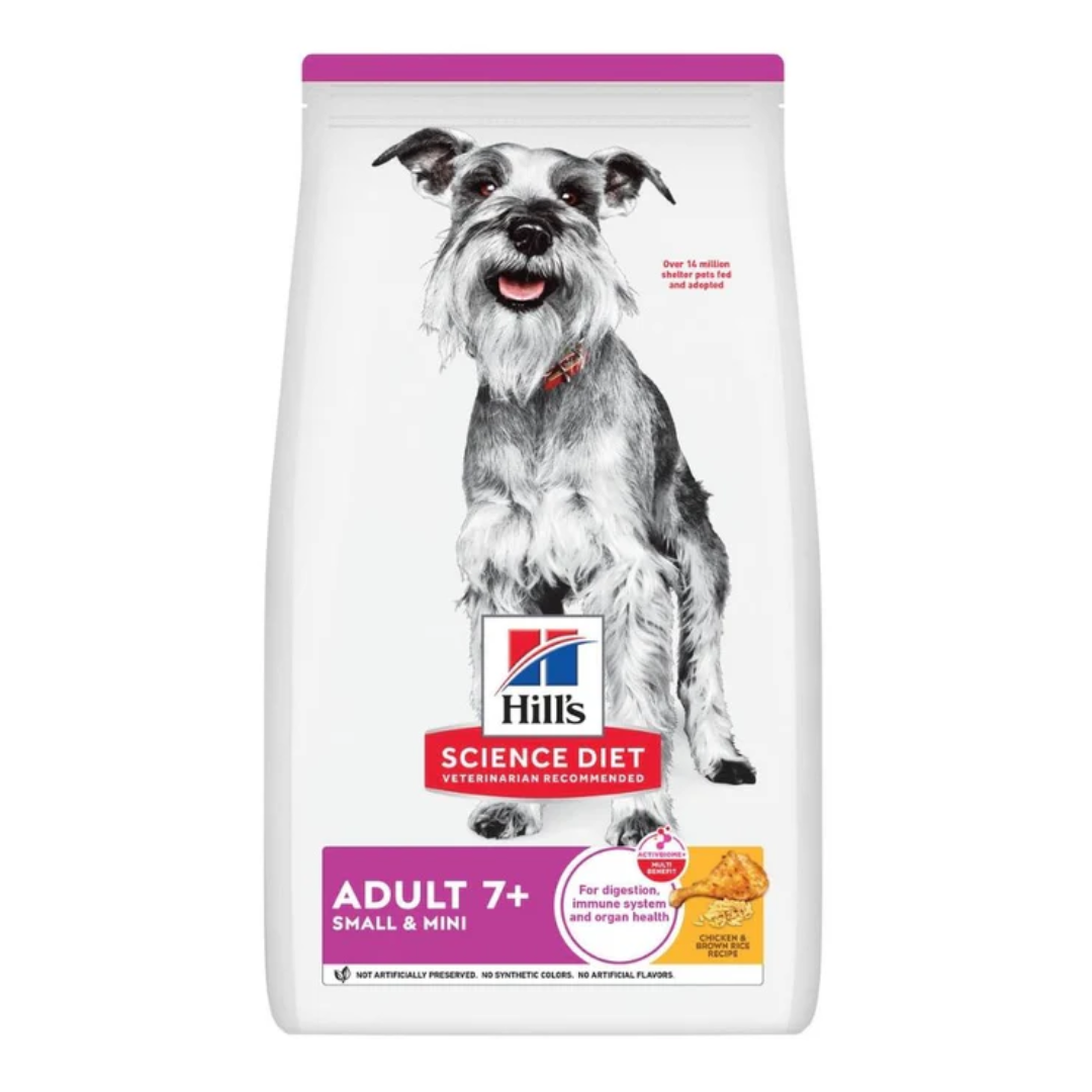 Alimento Perro Hill's Adulto 7+ Raza Pequeña (Small Bites) 15 lb - 6.8 kg