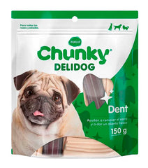 Snack Dental Perro Chunky Delidog Dent 150 gr