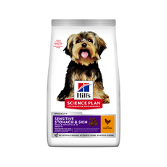 Alimento Perro Hill's Estómago y Piel Sensible (Sensitive Stomach & Skin) Adulto Mini Pollo 4 lb - 1.81 kg
