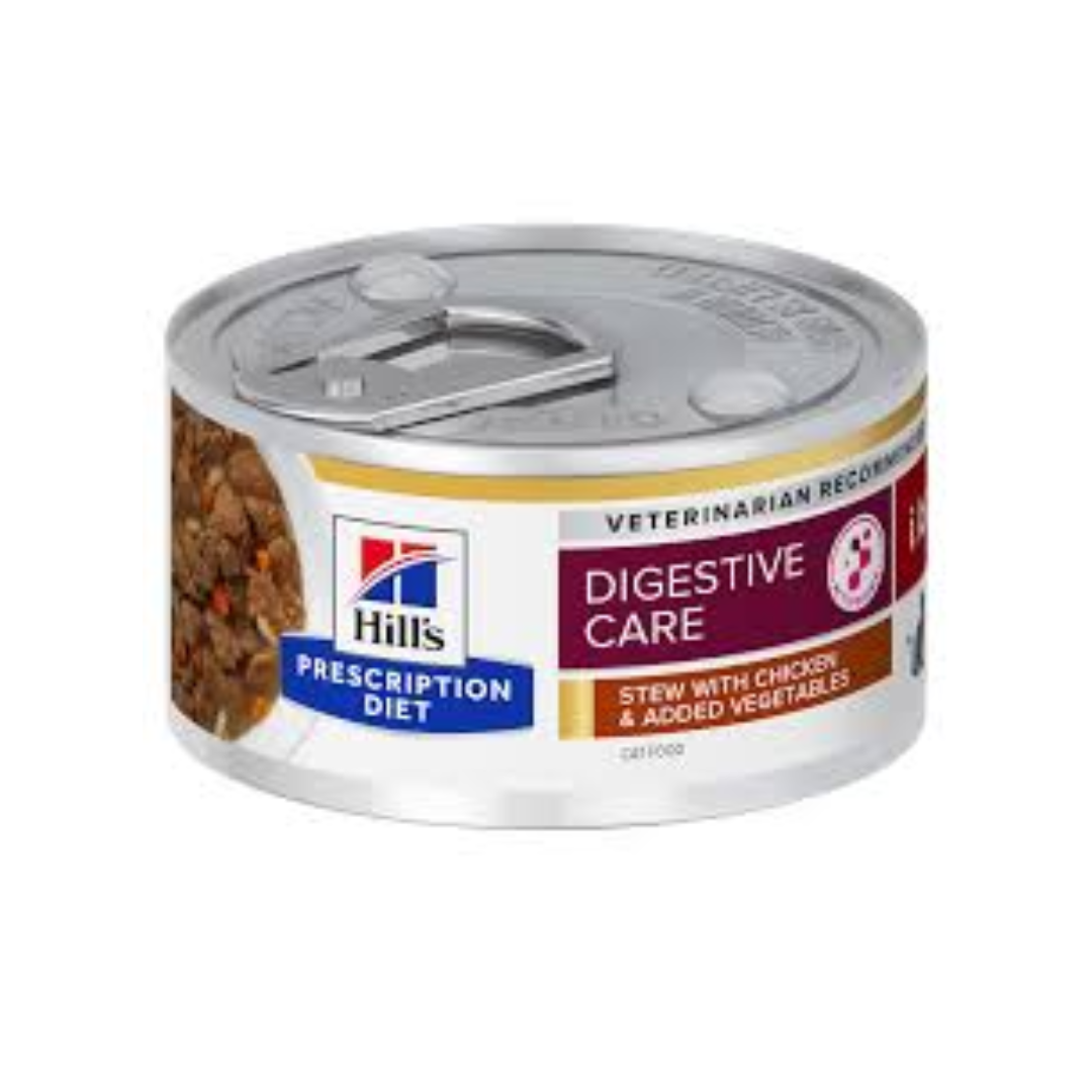 Alimento Húmedo Gato Hill's Prescription Diet I/D Cuidado Digestivo (Digestive Care) Pollo Lata 5.5 oz - 156 gr