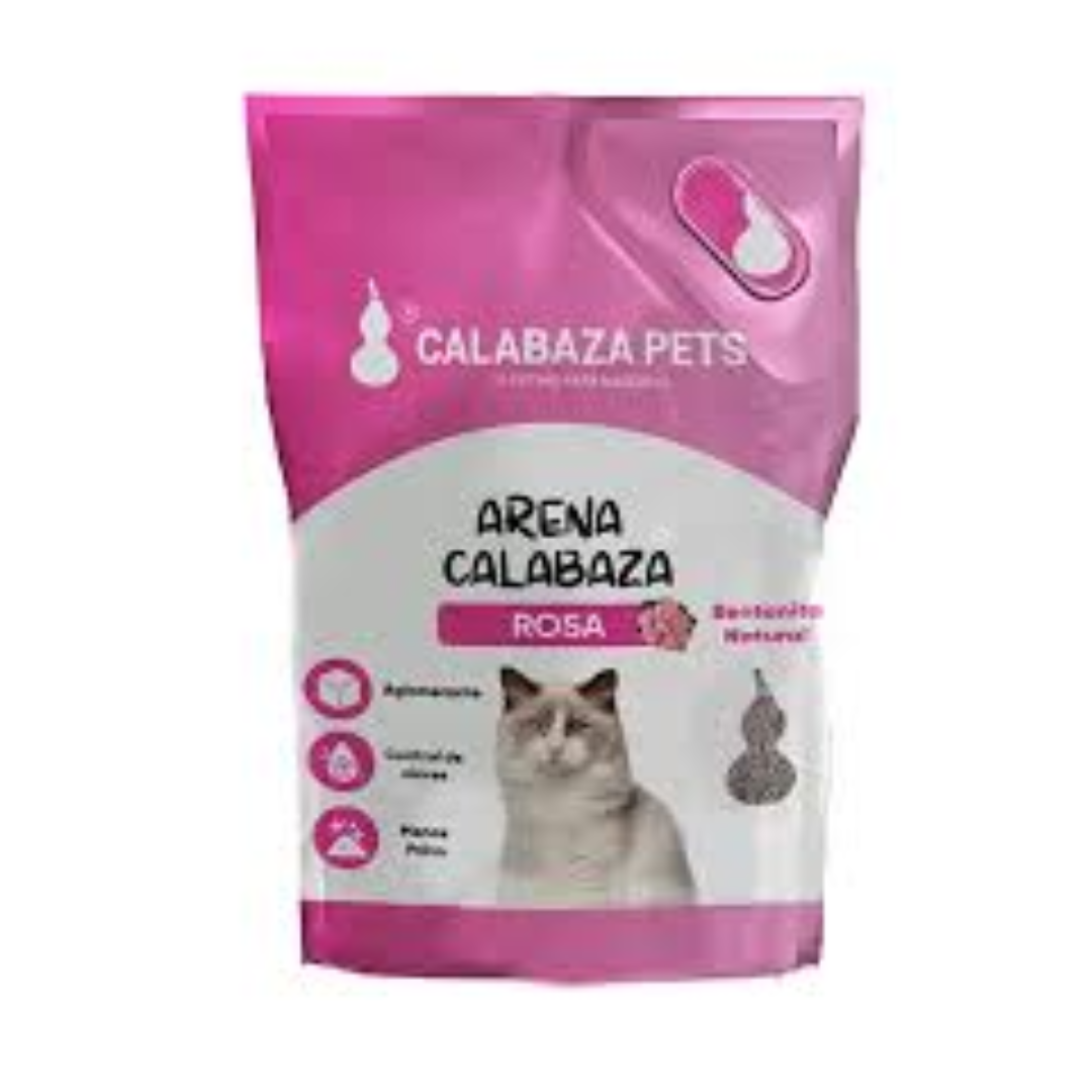 Arena Gato Calabaza Rosa 4.5 kg