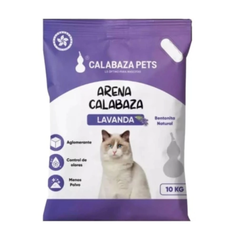 Arena Gato Calabaza Lavanda