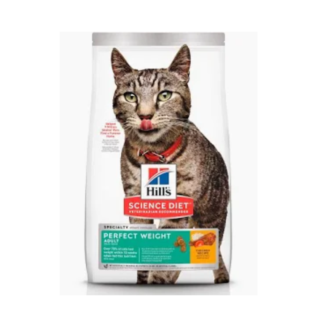 Alimento Gato Hill's Adulto Control de Peso (Perfect Weight) Pollo 3 lb - 1.36 kg