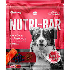 Snack Chunky Barras Nutri-Bar Salmón y Arándano Paquete 4 Barritas