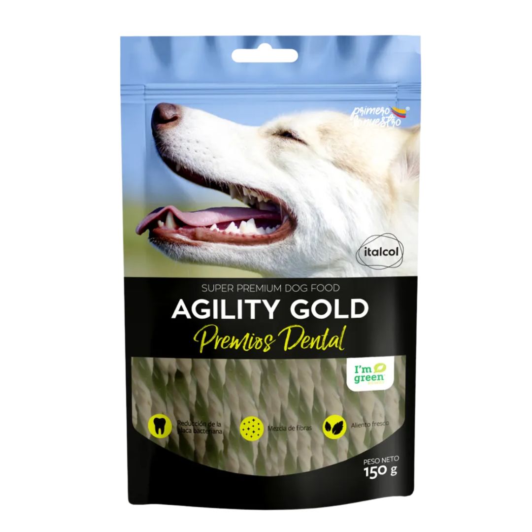 Snack Perro Agility Gold Premio Dental 150 gr
